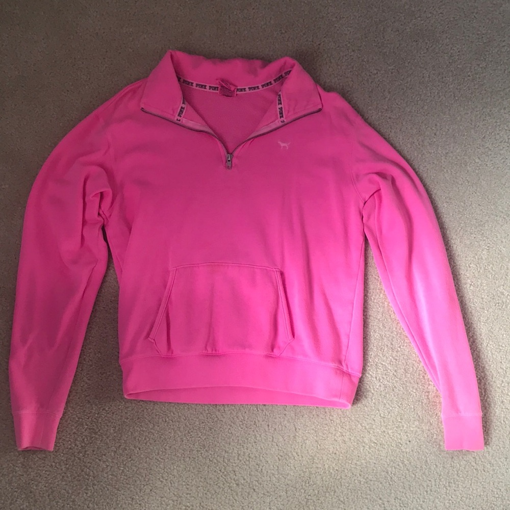 Pink quarter zip from PINK